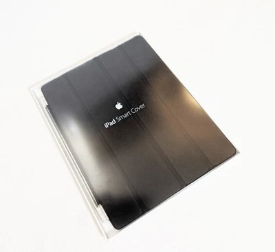 Apple MD301ZM/A iPad Smart Cover Schwarz Leder – OVP – iPad 2/3/4 - Bild 1 von 4