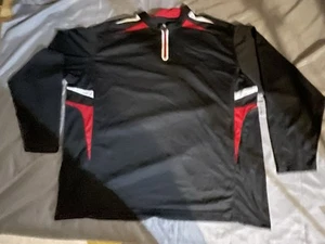 Holloway Dry Excel 3XL Black 1/4 Zip Pullover - Picture 1 of 10