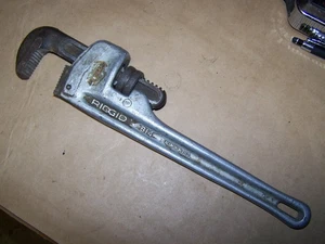 Ridgid No. 814 14" Aluminum Heavy Duty Pipe Wrench Ridge Tool Co. Made in USA - Picture 1 of 2