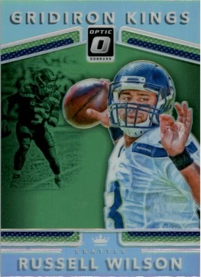 2017 Donruss Optic Gridiron Kings #21 Russell Wilson - FB - Image 1 of 2