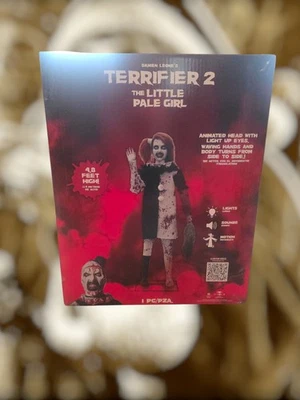 Brand New In Box Party City 2024 RARE Terrifier 2 Little Pale Girl Animatronic - Image 1 of 4