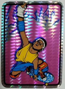 SKATE BOARDER--NEU--25 JAHRE ALT--Prismatischer Automatenaufkleber (#1348) - Bild 1 von 2