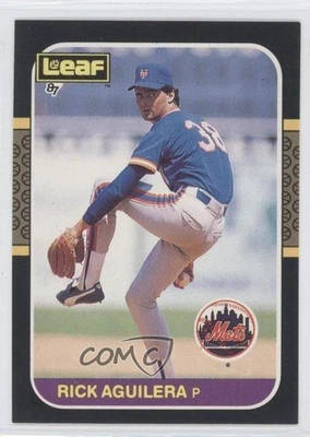 1987 Leaf Canadian Rick Aguilera #89 - Image 1 of 2