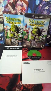 Shrek Extra Large - Nintendo GameCube - Complete CIB W/ Manual Tested Working - Picture 1 of 5