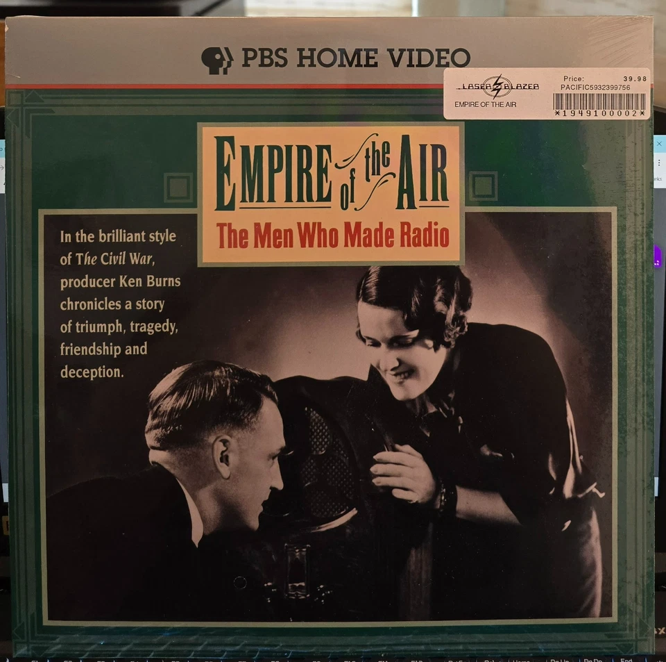 Empire of the Air: The Men Who Made Radio (1991) [NTSC] [L PBS 374] - Laserdisc - Image 1 of 1