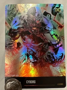 Cyborg DC Hybrid Trading Card Ch 2 Holo Legendary Physical Only Random Mint - Picture 1 of 3