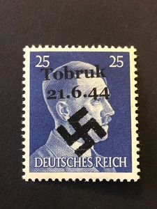 Germany WWII propaganda overprint (TOBRUK) 25 Rpf. MNH  /s1 #825 - Picture 1 of 2