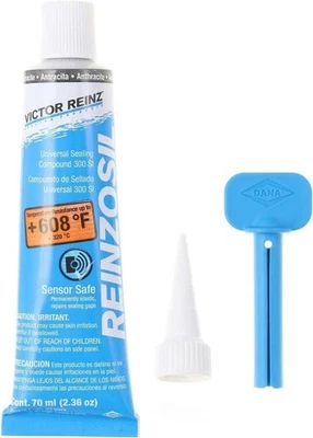 QTY 3 RTV Silicone VICTOR REINZ Reinzosil Timing Cover Sealant 70-31414-10 608°F - Image 1 of 2