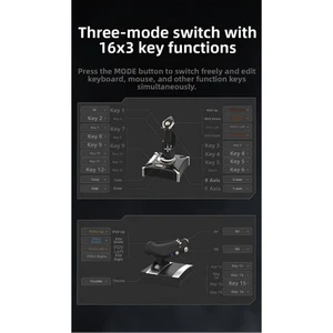 Flight Simulator Controller for PC For PS4 For Xbox Easy to Use and Transport - Picture 1 of 12