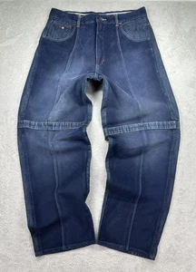 Pelle Pelle Jeans Men 36x34 Denim Lot 78 Marc Buchanan Premium Baggy Y2K Hip Hop - Picture 1 of 17