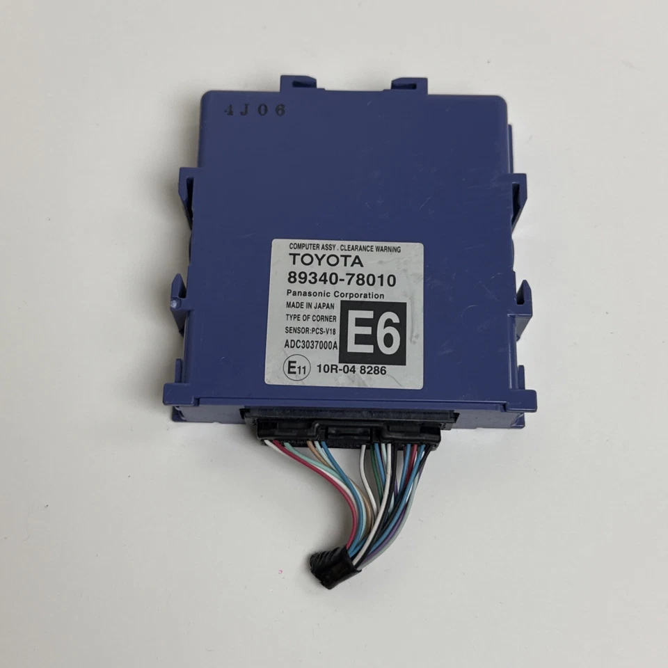2015 LEXUS NX300 CLEARANCE WARNING COMPUTER CONTROL MODULE 89340-78010 OEM - Imagen 1 de 4