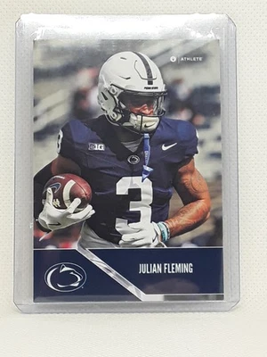 Julian Fleming 2024 ONIT Athlete Penn State Nittany Lions - #B-63 - Image 1 of 2