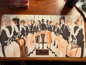 Anime Sexy Waifu - Anime Maids - Tappetino mousepad tastiera giocatore - 23 3/8 in x 11,75 - Foto 1 di 3
