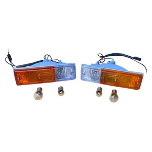 Front Turn Signal Indicator Light Pair with Bulb For Suzuki Carry Van - Picture 1 of 14