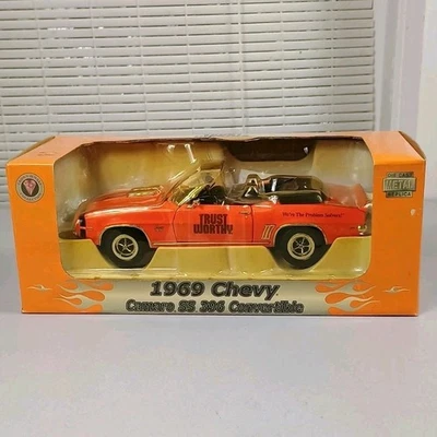 1969 Chevy Camaro SS 396 Convertible Crown Premiums 1:24 Diecast Trust Worthy  - Image 1 of 4