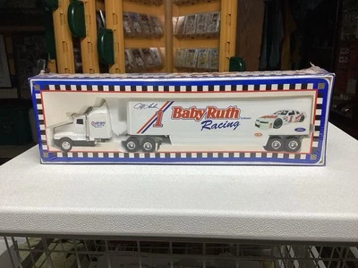 Jeff Gordon Busch Series 1992 1:64 Whiterose de ERTL Baby Ruth Transporter Foto 1 de 4