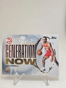 Asa Newell 2025 Topps Flagship " GENERATION NOW " GN-23 (RC) - Bild 1 von 2