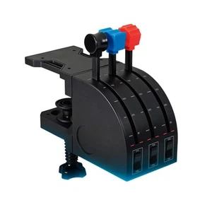 Logitech G Saitek PRO Flight Throttle Quadrant, Professional Simulation Axis Lev - Picture 1 of 6