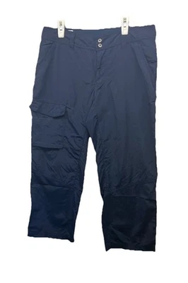 Брюки женские Columbia размер 6 PFG темно-синие трансформируемые уличные универсальные капри  - Изображение 1 из 4