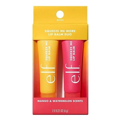 e.l.f. Squeeze Me More Lip Balm Duo Moisturizing Balm For A Sheer Tint Of Color - Image 1 of 4