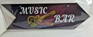 Music Bar Wood Sign 3.1" x 10" - Picture 1 of 6