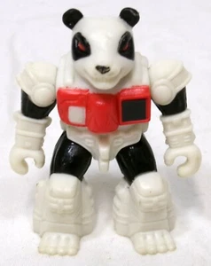 Figura Panzer Panda Hasbro Battle Beasts #53 1987 de colección y signo de frotamiento funcionando - Imagen 1 de 2