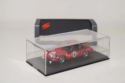 B18 1:43 SPARK S9741 PORSCHE 911 T 911T #8 24H LM LE MANS 1968 W. MEIER MIB - Photo 1/4