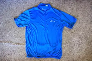 Nabar 100% Polyester Short Sleeve Bike Jersey Men's Sz. L - Picture 1 of 2