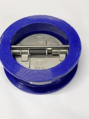 FNW682 5 in. Epoxy Coated Cast Iron Wafer Check Valve - Image 1 of 3