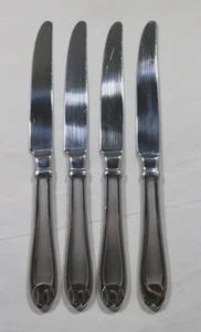 Cuchillos de cena Oneida SATIN GRANATE acero inoxidable cubiertos brillantes escarcha - Imagen 1 de 6