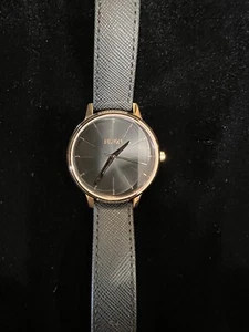 Nixon Ladies Watch, “The Kensington, Movin’ Out” 50mm, Black & Rose Gold, Nice! - Picture 1 of 8