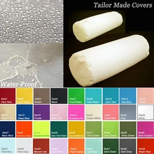 TAILOR MADE*Bolster Cover*Waterproof Outdoor Yoga Neck Roll Long Tube Case Dw20 - Picture 1 of 18