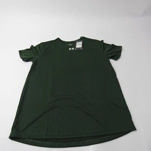 Under Armour Short Sleeve Shirt Youth Dark Green New with Tags - Picture 1 of 6