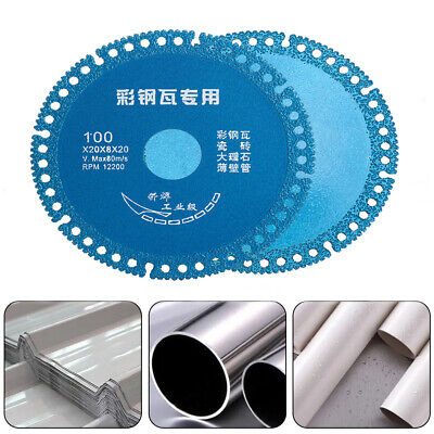 100mm Dry Diamond Cutting Blade Brick Grinder Disc Saw Blade For Porcelain Turbo • 7.70£