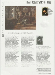 Document Philatélique 1er Jour : 07 2022 Henry Rouart 1833 1912 - Picture 1 of 1