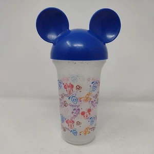 Disney Parks Disneyland Character Souvenir Cup Lid with Blue Mickey Mouse Ears  - Picture 1 of 8