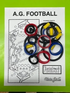 1992 Alvin G. & CO. A.G. Fußball Flipperautomat SILIKON/GUMMI Ring Kit - Bild 1 von 3