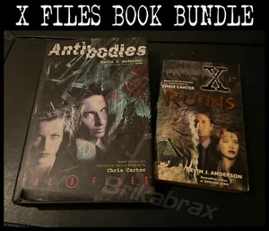 X - Files Books Anti Bodies And Ruins By Kevin J Anderson (Book Bundle) 1990s - Imagen 1 de 10