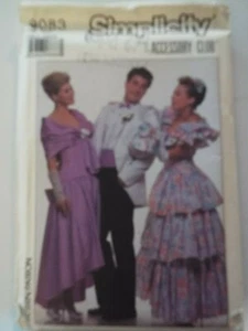 Accesorio Simplicity Club Patrón # 9083 Guantes Arcos Bufanda Bolsas Sin Cortar 1989 - Imagen 1 de 2