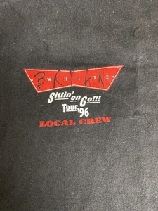 Vintage Bryan White T-Shirt Concert Sittin' On Go Tour 1997 XL Local Crew K46 - Picture 1 of 4