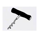 Large 'Corkscrew' Temporary Tattoo (TO00026982)