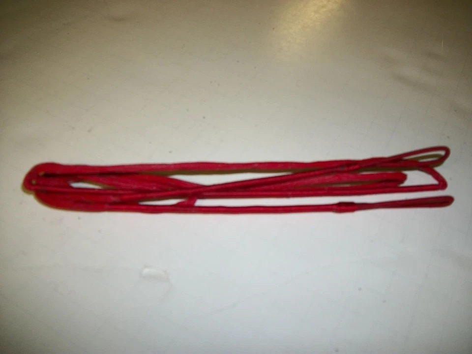Cuerda de arco recurva roja B50 Dacron 58" 62 AMO 16 hilos cuerda de arco tradicional Foto 1 de 1