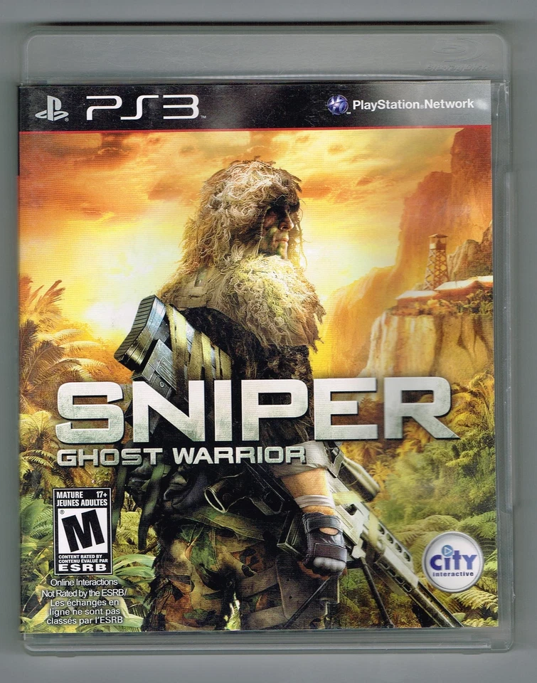 Sniper: Ghost Warrior (Sony PlayStation 3, 2011) ~ Used Complete ~ - Image 1 of 1