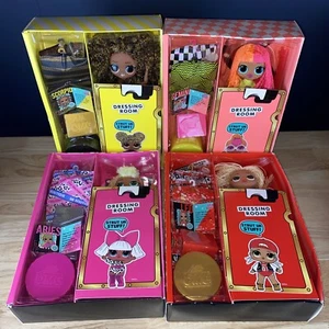 LOL Surprise OMG 4 Pack Fashion Dolls Swag Lady Diva Royal Bee Neonlicious Fr Sh - Picture 1 of 14