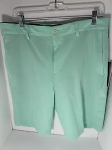 Walter Hagen Performance Major 11 Flat Front Pink & Blue W 32 NWT - Picture 1 of 11