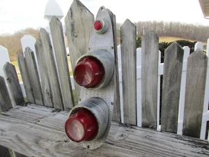 1957 DODGE STATION WAGON TAILLIGHT ASSEMBLY/SWEPTSIDE PICKUP TRUCK - Picture 1 of 9