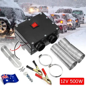 Universal 12V Heater 500W Car Truck Fan Warmer Defroster Windscreen Demister AUS - Picture 1 of 10