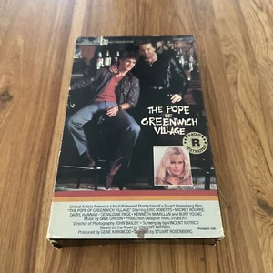 The Pope Of Greenwich Village 1984 1st VHS Release Big Box MGM UA Two Tone Tape - Picture 1 of 8