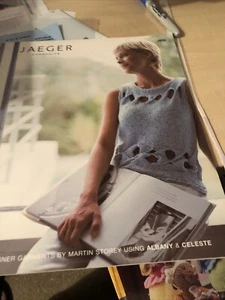 Jaeger Handknits, Knitting Pattern Book, JB26, 17 Designs By Martin Storey - Picture 1 of 13