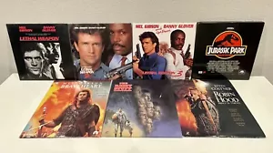 Laserdisc LOT of 7 - Lethal Weapon 1,2,3, Jurassic Park, Braveheart, See List - Picture 1 of 13